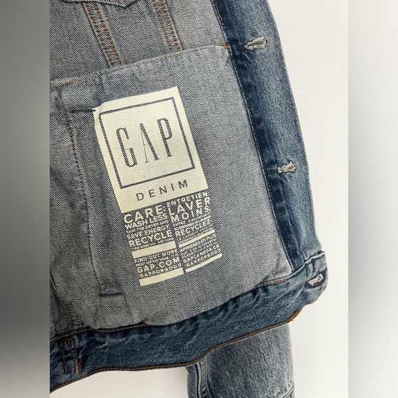 Gap Denim Jacket Icon Light Wash - Picture 5 of 10
